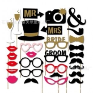 Wedding Photo Booth Props by  Asia Optom 