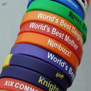 Silicone Wristbands by  Hi Techrubber Industries 