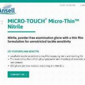 Ansell 300 Pcs / Box  Micro-Touch - Image 3