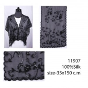 Silk Chiffon Stoles by Himalaya Exports