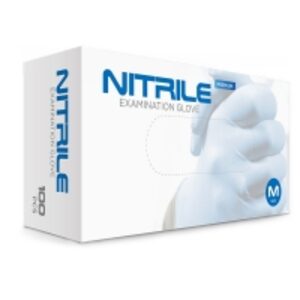 Nitrile Examination Glove - Small by  American Screening Corp 