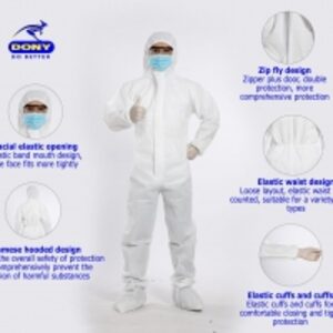 Disposable Coverall by  Dony Garment Company Limited 