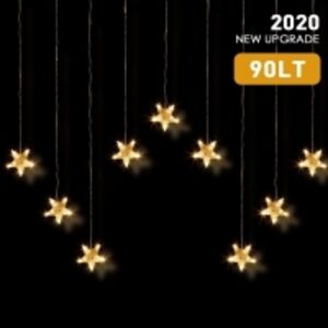  Christmas Curtain String Lights 
