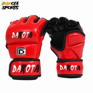 Custom Logo Mma Training Boxing Gloves by  Dakota Sports 