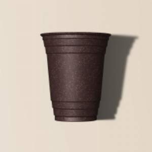 Single-Use Custom Cup Made Of Coffee Grounds