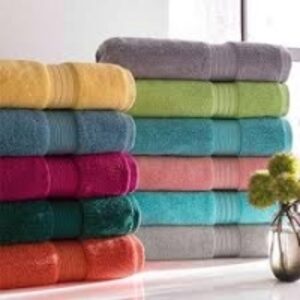  Bath Towels Terry Full 