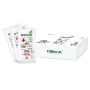 Hand Santizer Wipes by  Gaziantepli Tyre Co. 