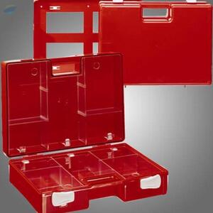 Orange Plastic Multisan Boxes Waterproof by Aero Healthcare Au Pty Ltd