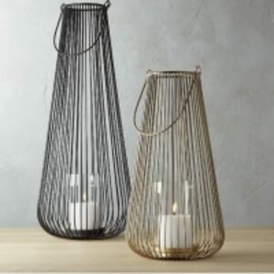 Hanging Wire Candle Holder by  Aakriti Collection 