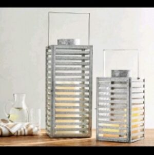 Lantern Galvanized by  Aakriti Collection 