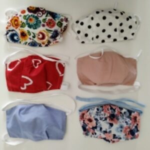 Cotton Face Mask Plus 2 Replaceable Filter by Work-less