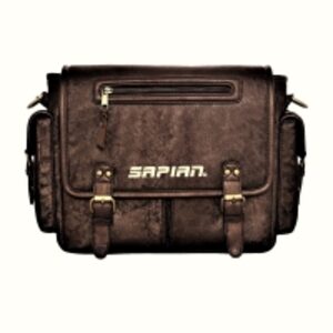  Vintage Brown Satchel Bag 