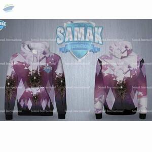 Spring New Custom  Pullover Sublimation Hoodie by  Samak International 
