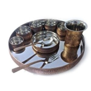 Copper Premium Thali Set
