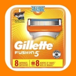  Gillette Fusion Disposable Razor Blade 