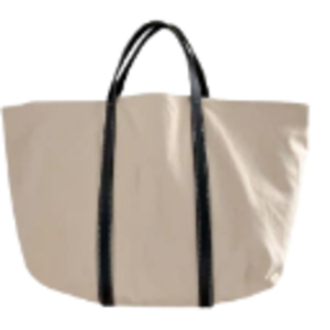 Canvas Tote Bag With Strap by  Karaj Kosmic Exports Private Limited 