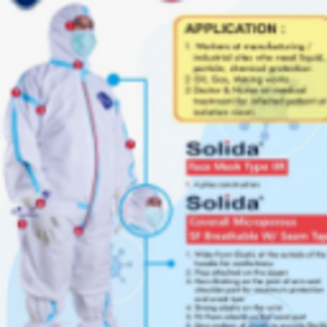 Disposable Coverall ( Category 3 ) by  Denny Setiawan 