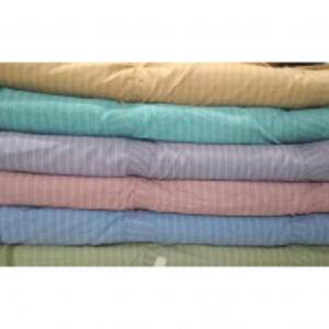 Polyester Check Cotton Fabric by Sanjay Silk Mills