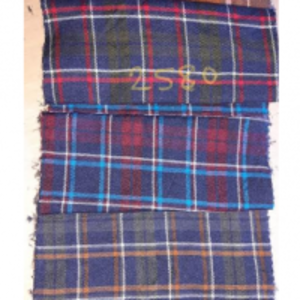Twill Check Fabric by  Sanjay Silk Mills 