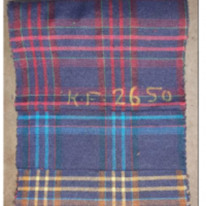 Twill Check Fabric by  Sanjay Silk Mills 