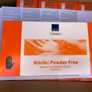 Abena Blue Nitrile Gloves by  Serviplan Red Sl 