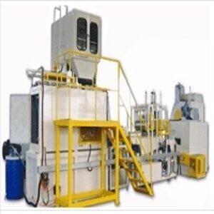 Auto-Line Vibration Finishing Machine by  DCM Co Ltd 