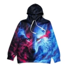 Sublimation Printed Hoodie Jacket 