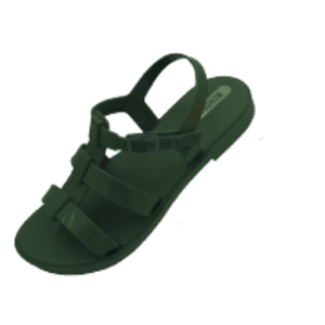 Angle 6 Gloss Sandals by  Rubbersoul Co., Ltd 