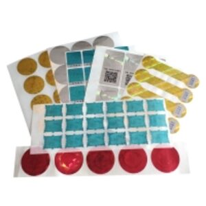 Custom Adhesive Hologram Security Label Stickers