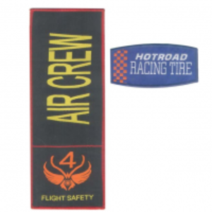 Marrowing Woven Cloth Badges