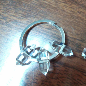 Sterling silver 925 stud earrings to be customized and labelled