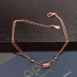 Sterling silver 925 stud bracelets to be customized and labelled