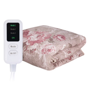 Blanket Electric heated blanket, Soft Electric duvet with Heat Settings Auto shut-off Timer Remote Control, Over-blanket Bed Size Heater Bed Throw Bedspread Fast Heating, EcoSapiens