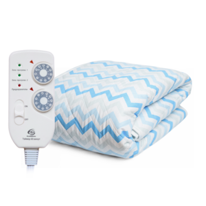 Zaggy Electric heated blanket, Soft Electric duvet with Heat Settings Auto shut-off Timer Remote Control, Over-blanket Bed Size Heater Bed Throw Bedspread Fast Heating, EcoSapiens