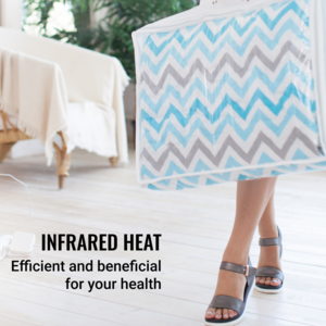 Zaggy Electric heated blanket, Soft Electric duvet with Heat Settings Auto shut-off Timer Remote Control, Over-blanket Bed Size Heater Bed Throw Bedspread Fast Heating, EcoSapiens - Image 4