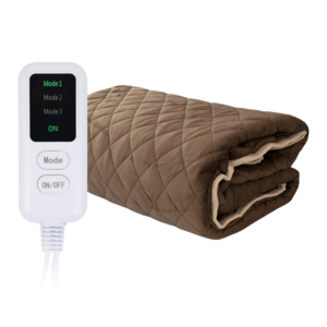 Teddy Electric heated blanket, Soft Electric duvet with Heat Settings Auto shut-off Timer Remote Control, Over-blanket Bed Size Heater Bed Throw Bedspread Fast Heating, EcoSapiens