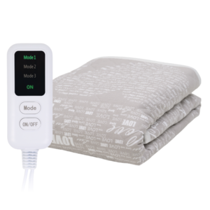 ECOSAPIENS LINEN Single Electric Under Blanket, Remote Control, Automatic Shut-off