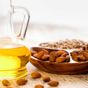 Cold pressed  almond oil,