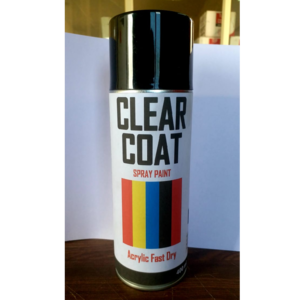 AEROSOL SPRAY PAINT GLOSS BLACK 400 ML