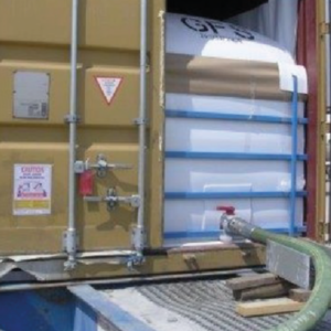 Unrefined sunflower oil in flexitanks