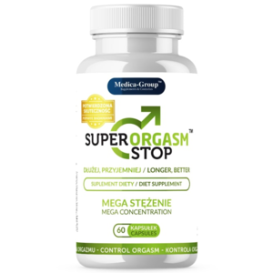 Super Orgasm Stop capsules - for premature ejaculation and delayed orgasm