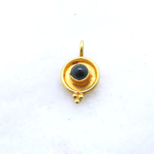 Handmade 18k gold charm •