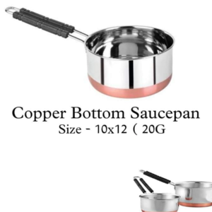Copper bottom sauce pan