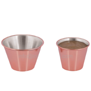 COPPER COATING SAUCE CUP