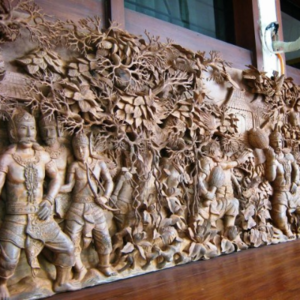 Customised furniture carvings