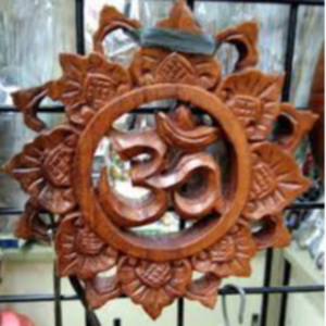 Om khara wall carving