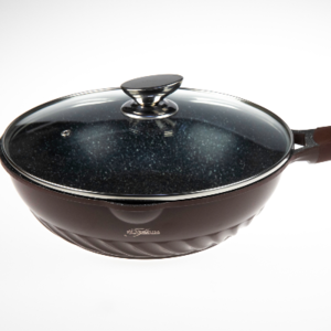 WOK with glass lid - DAW