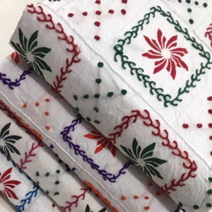 Dress Materials Hand Bandhej Type