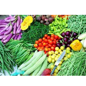 All vegetables and fruits