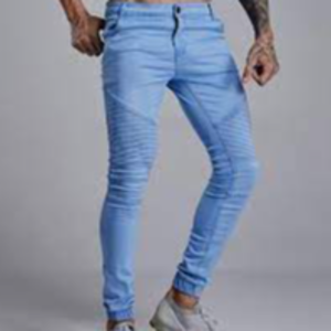 Men's Basic Cotton Denim Long Pant